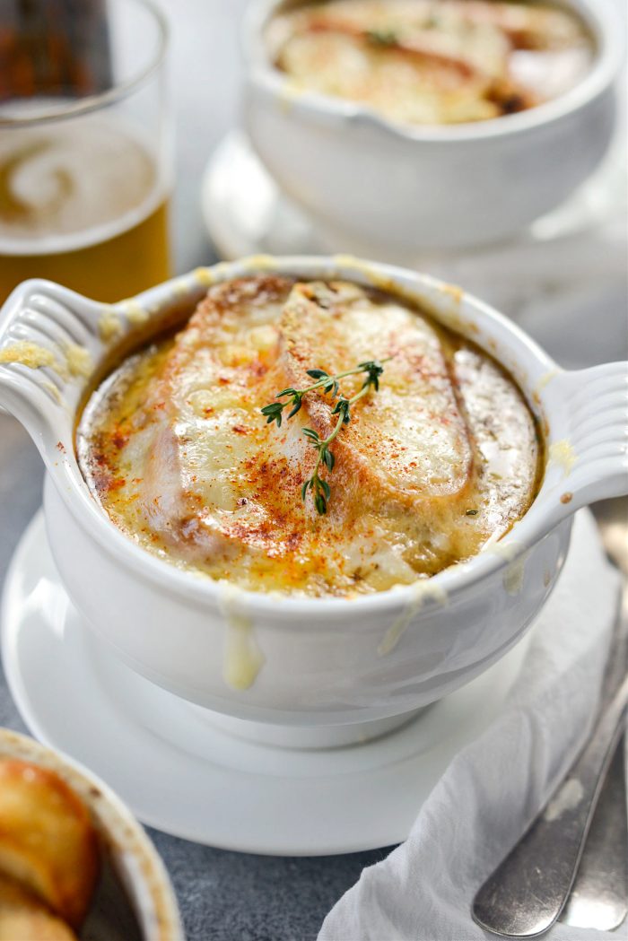 Smoky Beer French Onion Soup