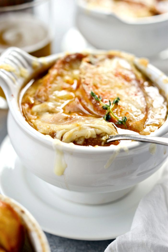 Smoky Beer French Onion Soup