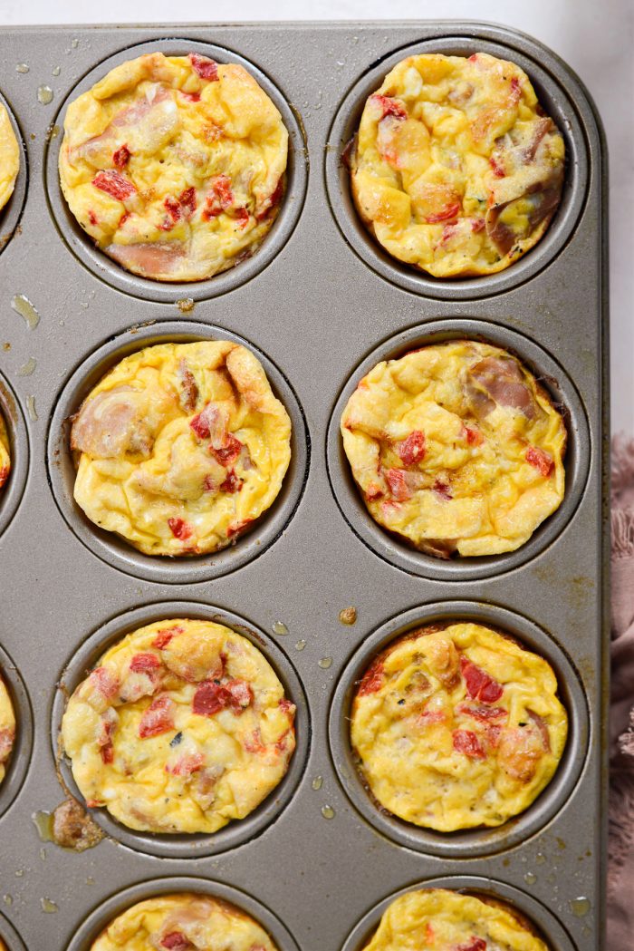 baked Spanish-style Mini Frittatas