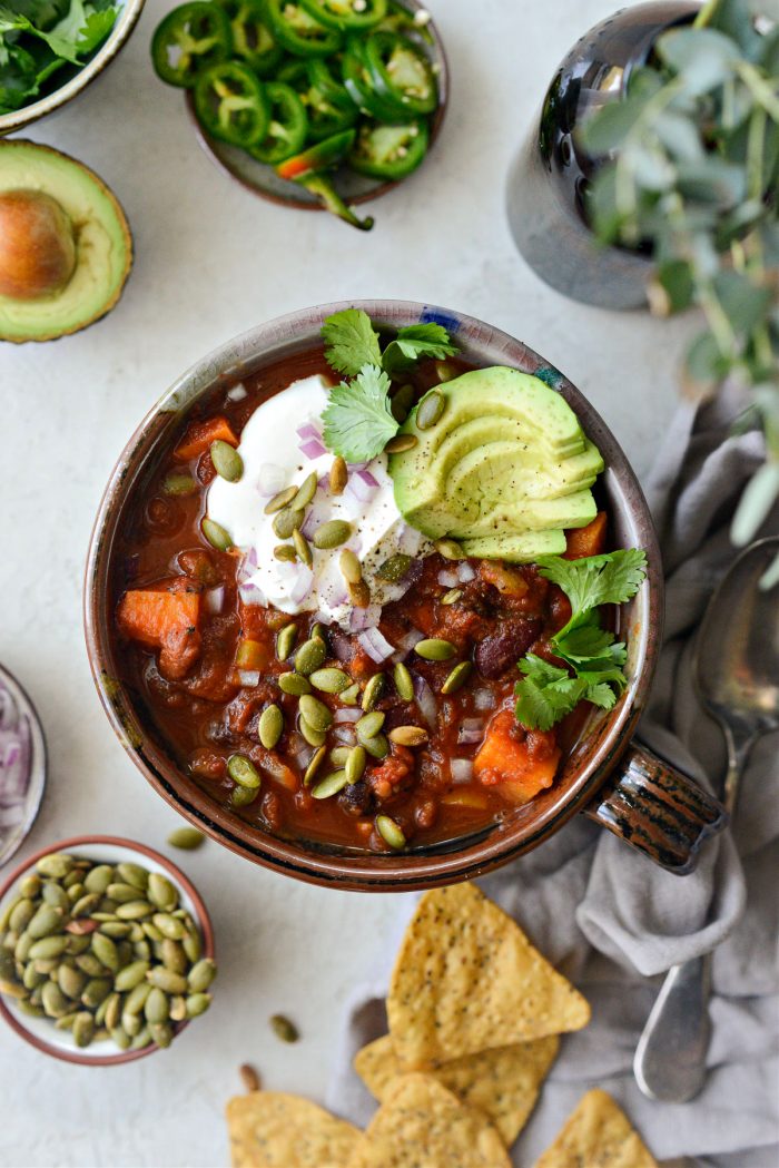 Vegetarian Pumpkin Chili