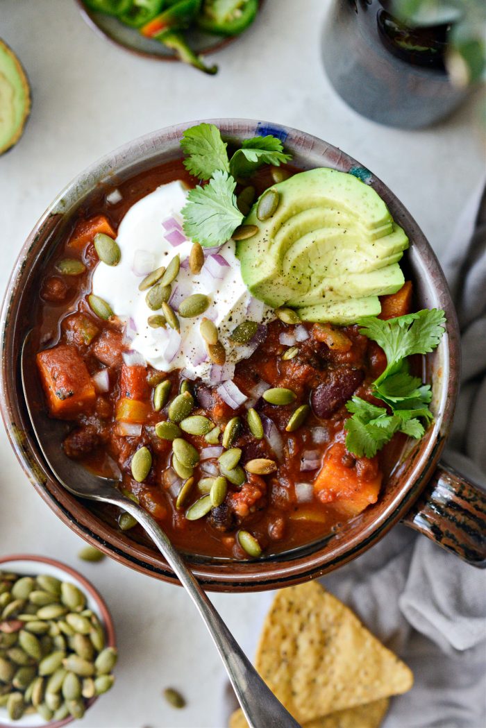 Vegetarian Pumpkin Chili