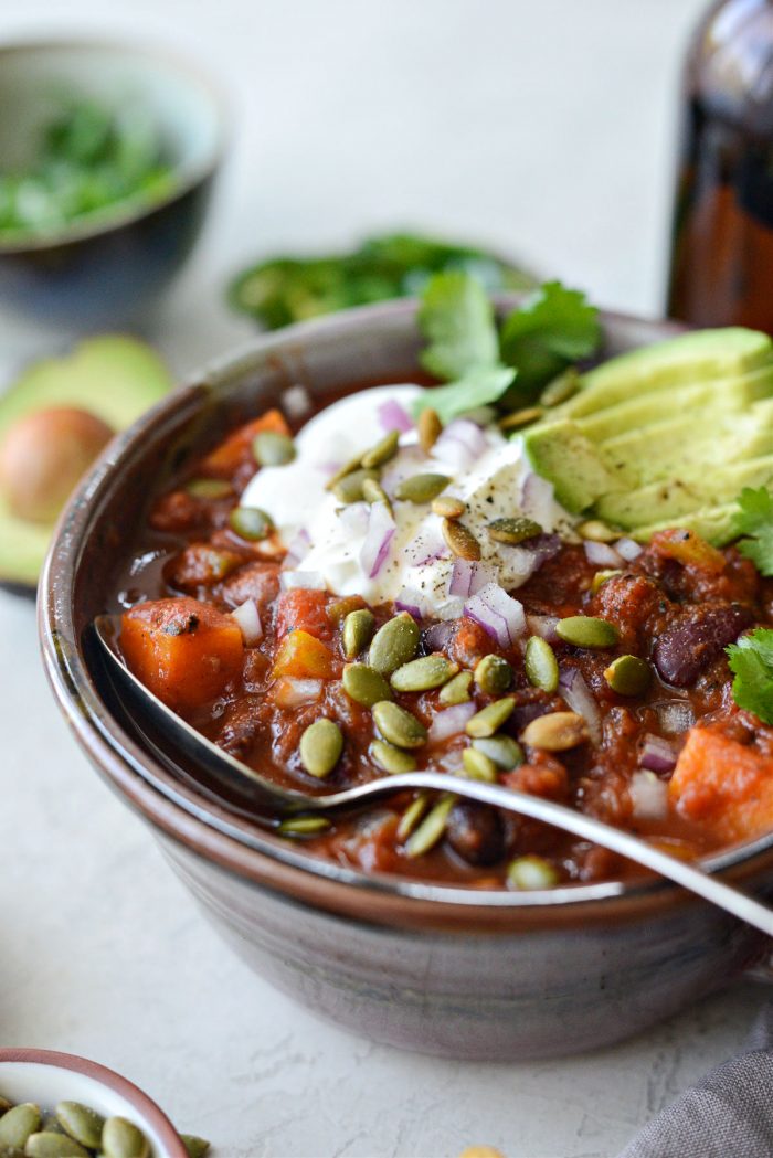 Vegetarian Pumpkin Chili