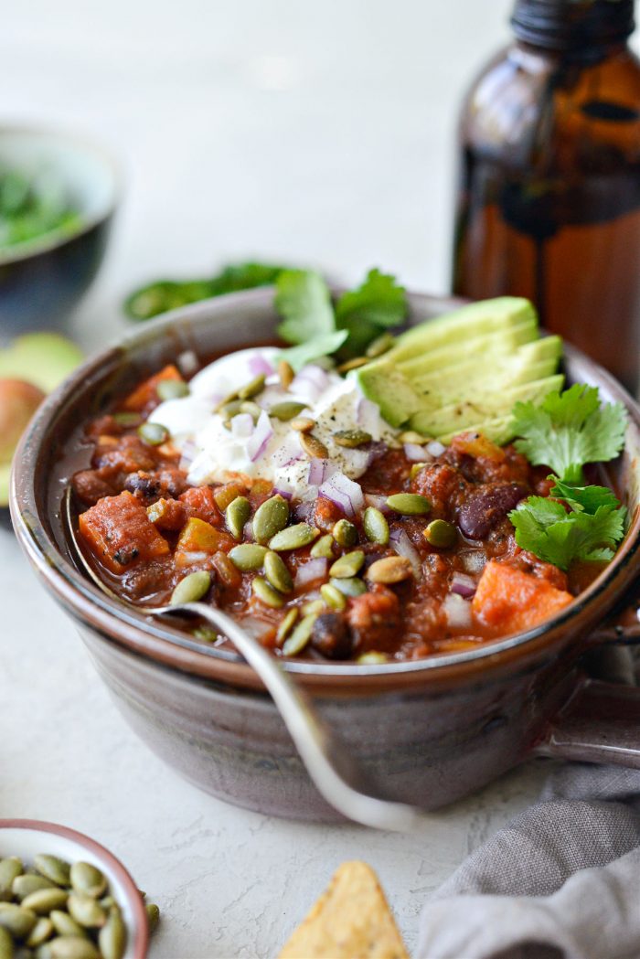 Vegetarian Pumpkin Chili