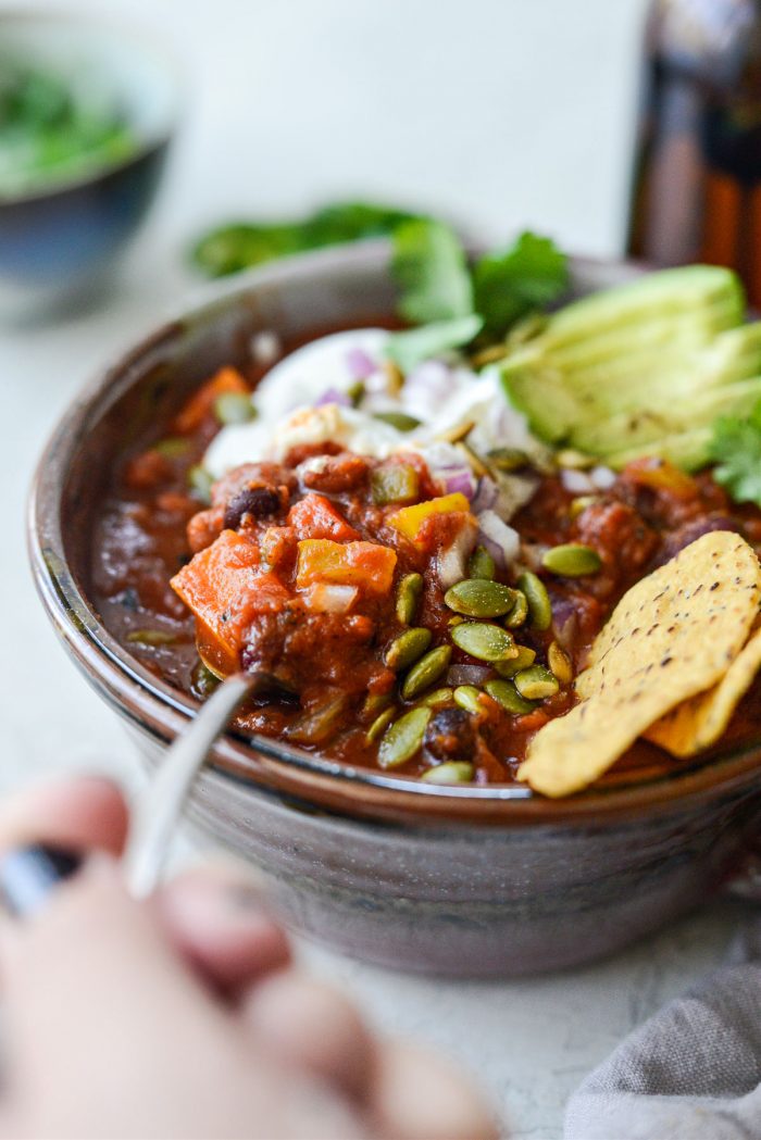 Vegetarian Pumpkin Chili