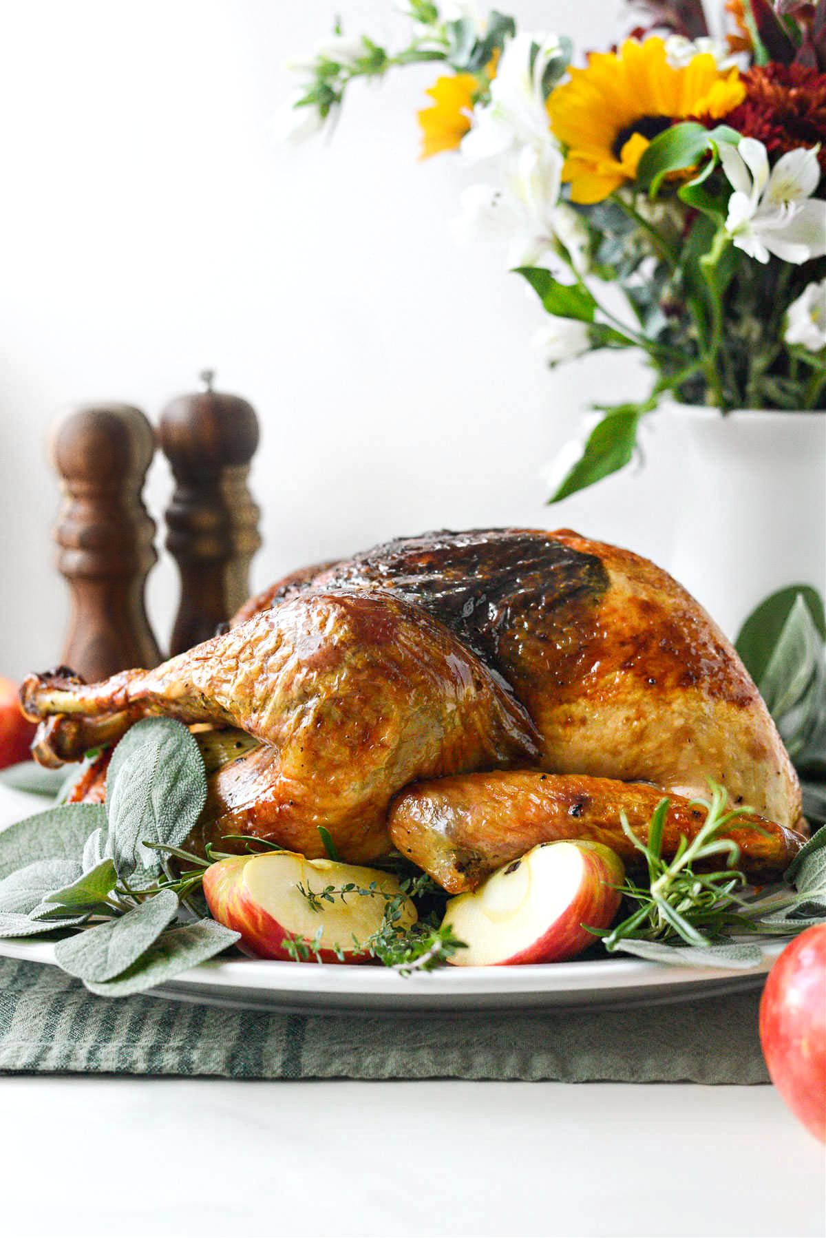 Apple and Herb Roasted Turkey Simply Scratch