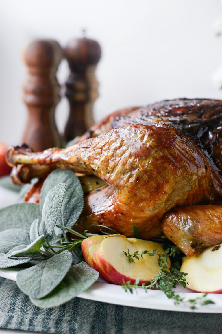 Apple and Herb Roasted Turkey - Simply Scratch