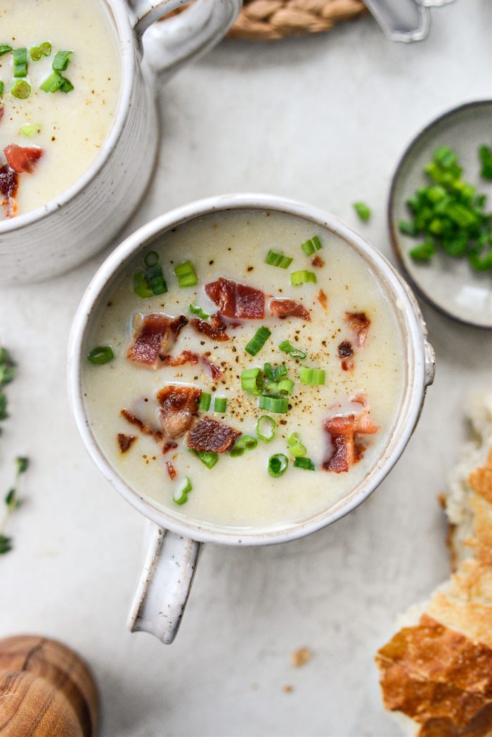 Creamy Cauliflower Potato Soup