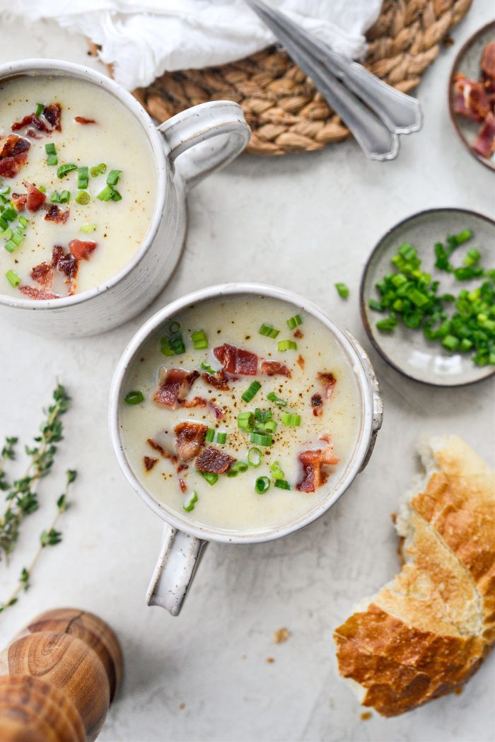 Creamy Cauliflower Potato Soup