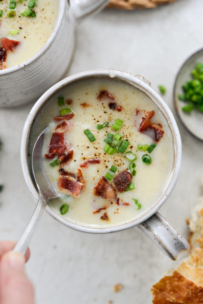 Creamy Cauliflower Potato Soup