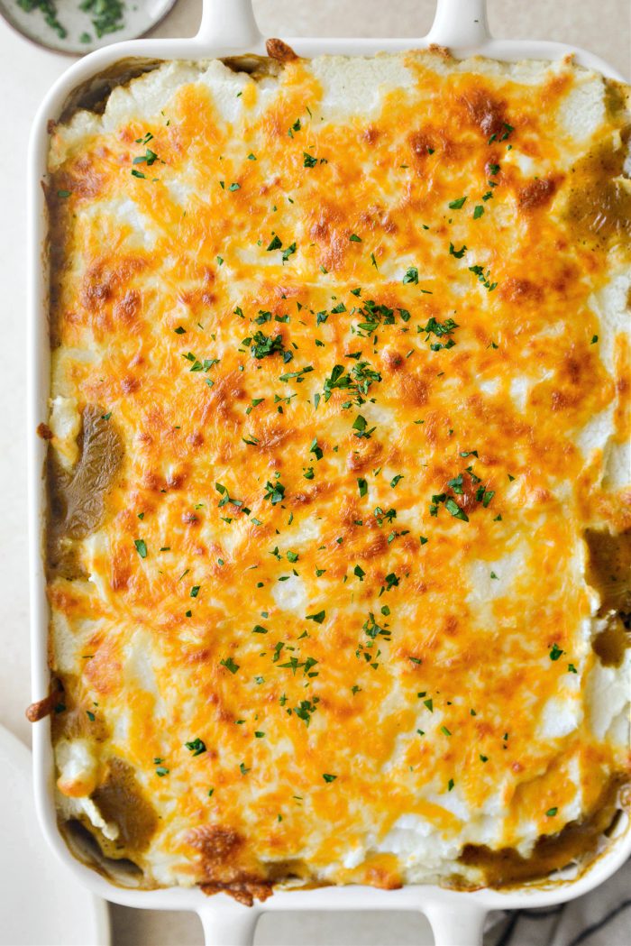 baked Leftover Turkey Shepherd's Pie Casserole