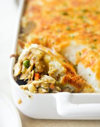 Leftover Turkey Shepherd's Pie Casserole