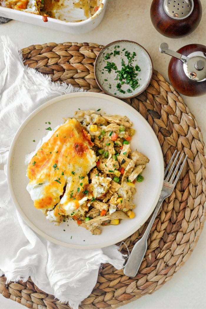 Leftover Turkey Shepherd's Pie Casserole