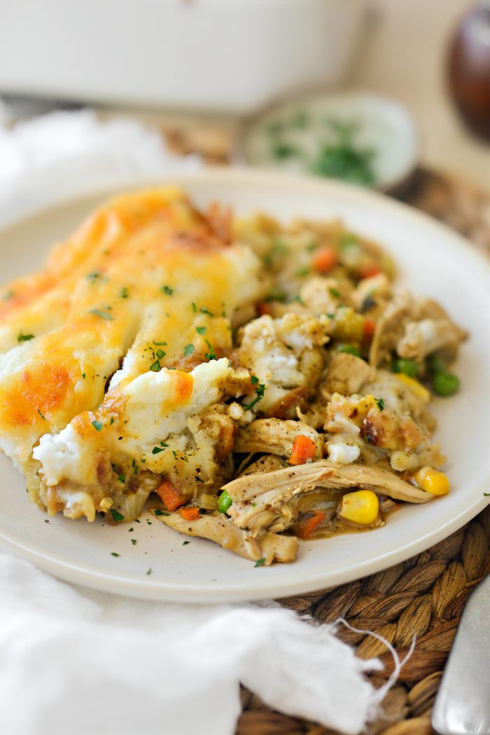 Leftover Turkey Shepherd's Pie Casserole