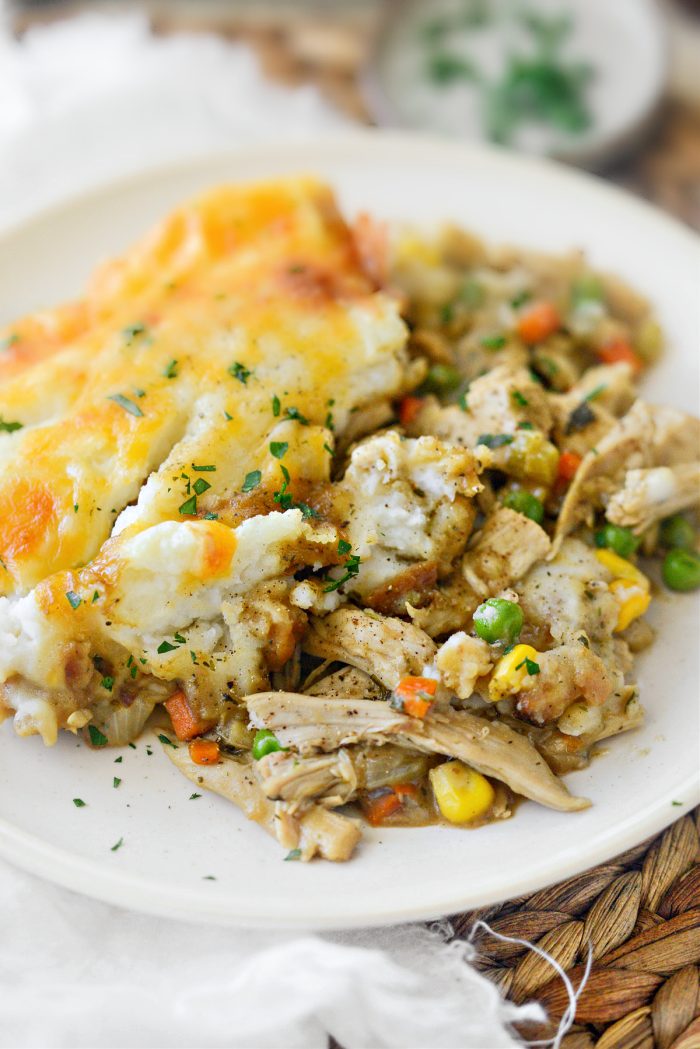 Leftover Turkey Shepherd's Pie Casserole