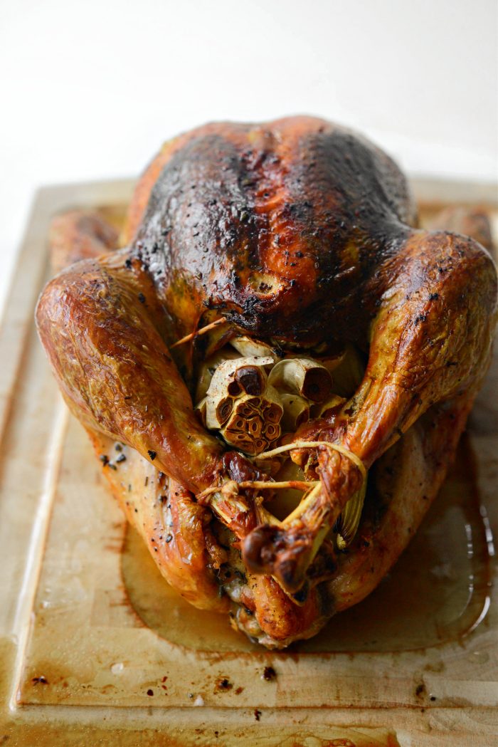 transfer to a large carving board and let rest