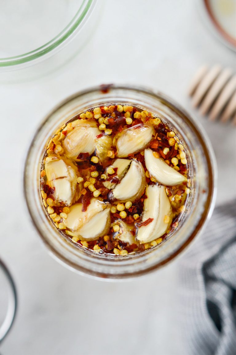 Homemade Garlic Hot Honey Recipe - Simply Scratch