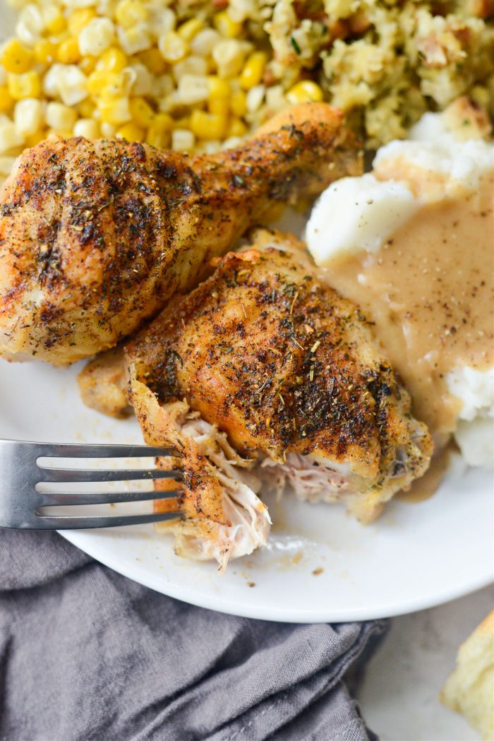 Homestyle Baked Chicken with Gravy