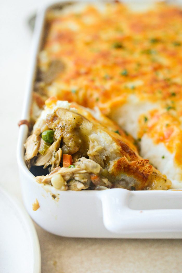 Leftover Turkey Shepherds Pie