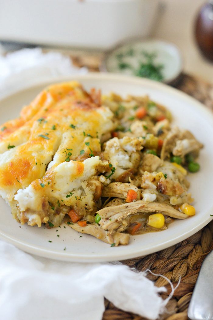 Leftover Turkey Shepherds Pie