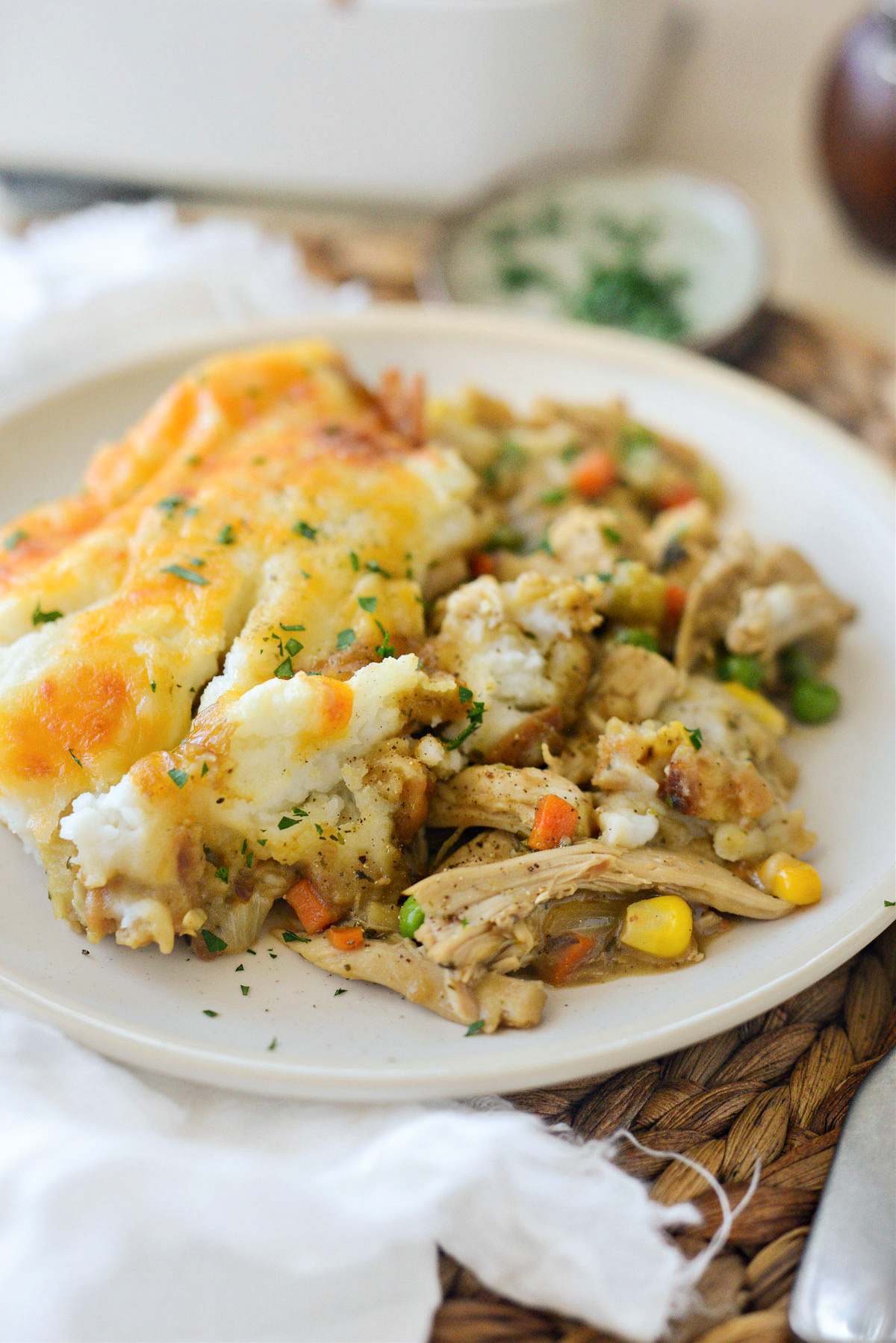 Leftover Turkey Shepherd S Pie Simply Scratch