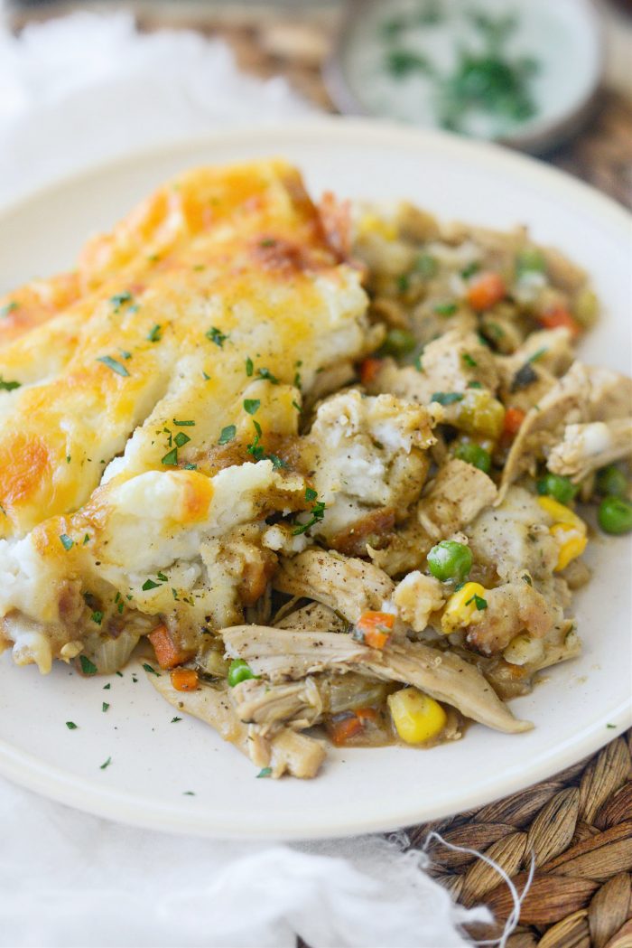 Leftover Turkey Shepherds Pie