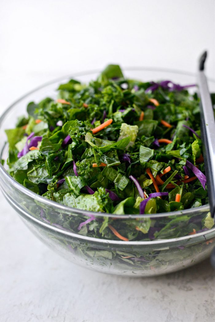 My Go-To Kale Salad Blend