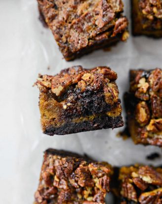 Pumpkin Pecan Pie Brownies