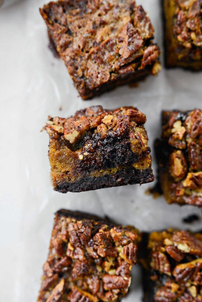 Pumpkin Pecan Pie Brownies