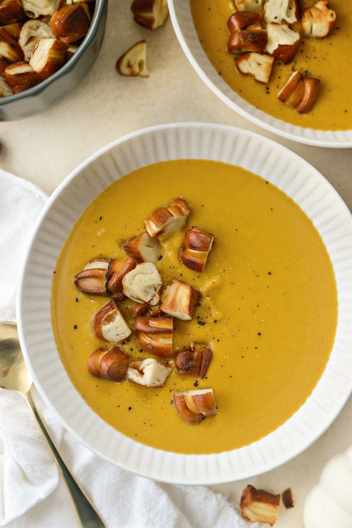 Roasted Sweet Potato Squash Soup