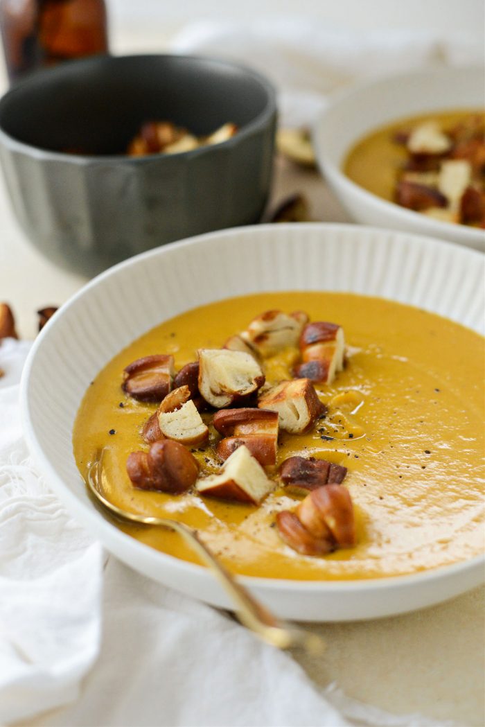 Roasted Sweet Potato Squash Soup