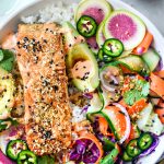 Spicy Salmon Crunch Bowl