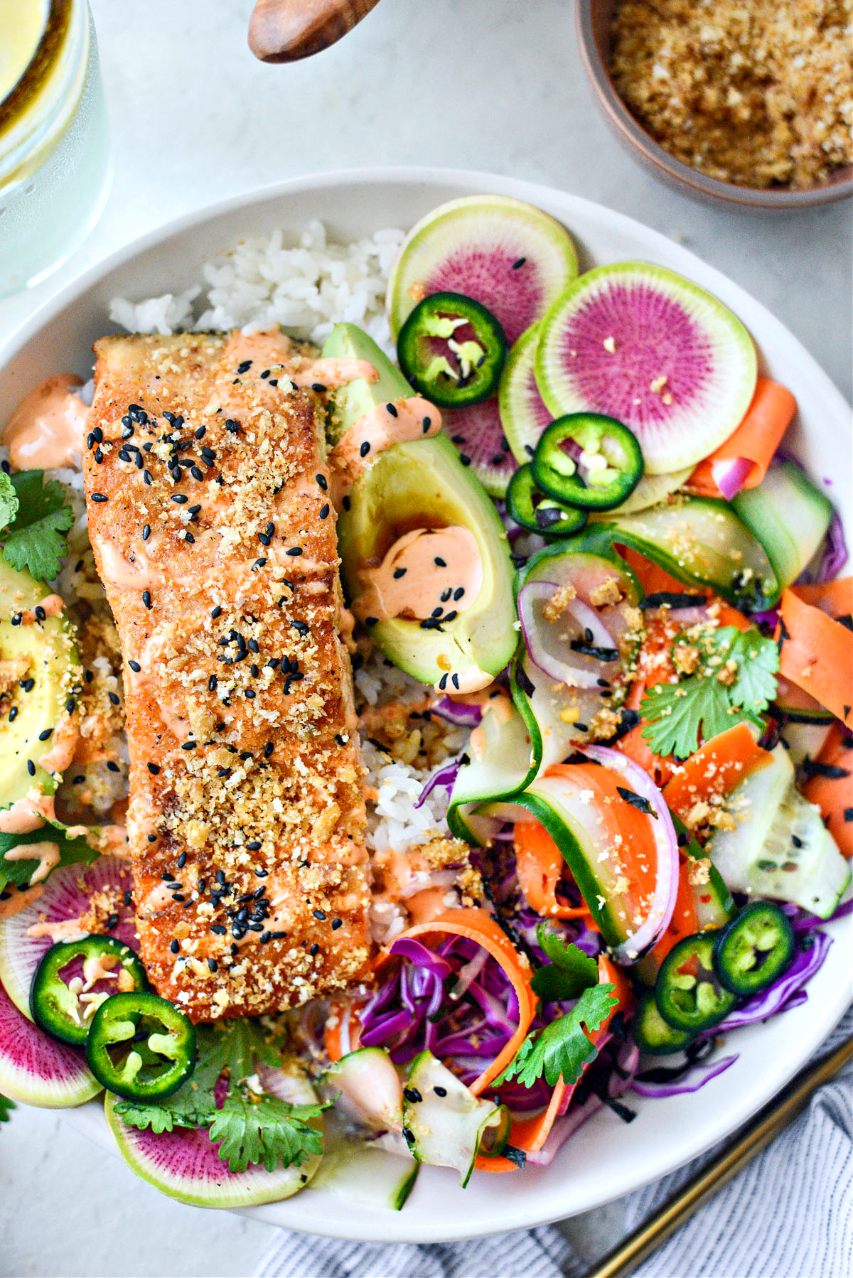 Spicy Salmon Crunch Bowl-image