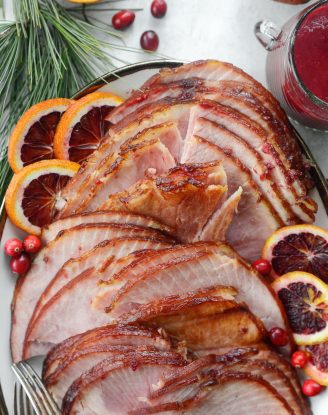 Cranberry Glazed Ham