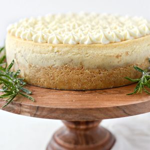 Eggnog Cheesecake