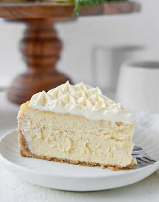 Eggnog Cheesecake