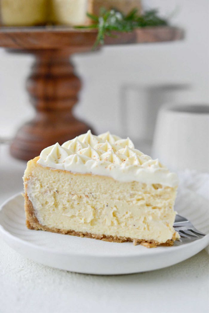 Eggnog Cheesecake