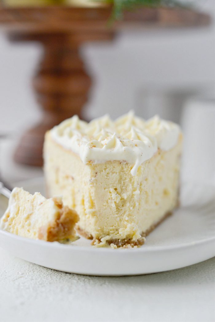 Eggnog Cheesecake