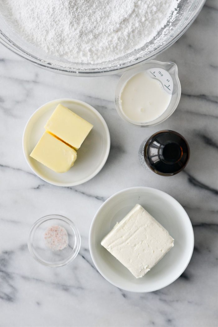 cream cheese frosting ingredients