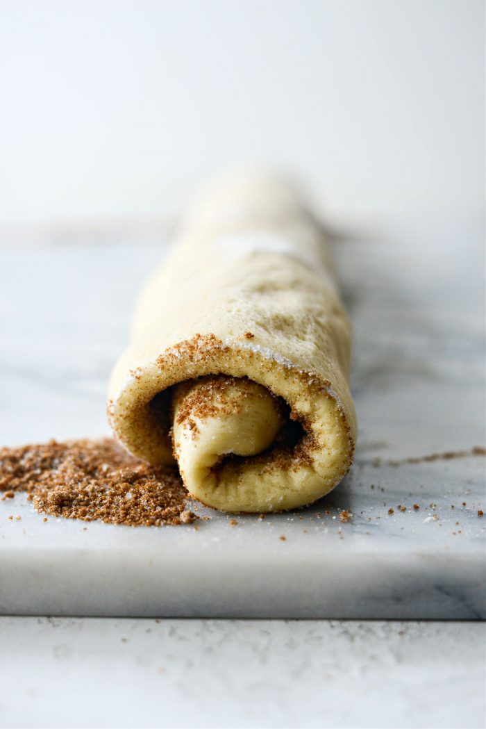 rolled log