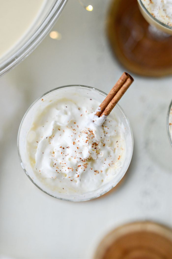 Homemade Eggnog Recip