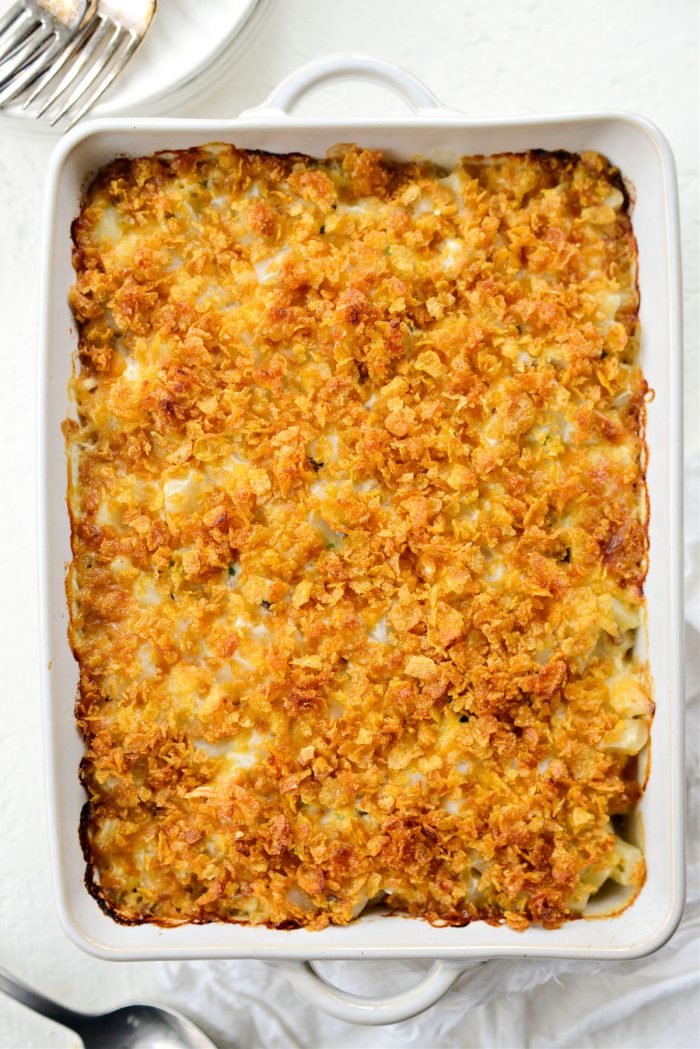 baked cheesy potato casserole