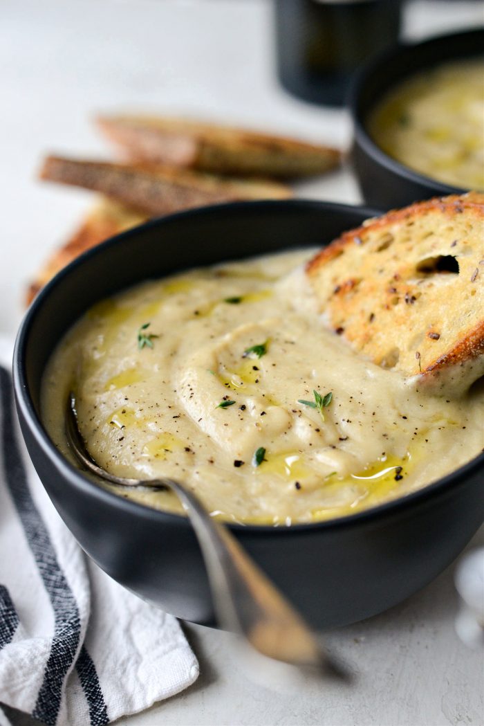 Creamy Roasted Parsnip Soup