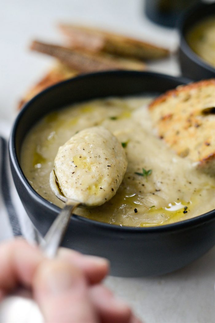 Creamy Roasted Parsnip Soup