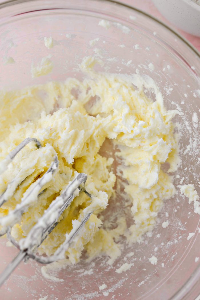 blend until light and fluffy