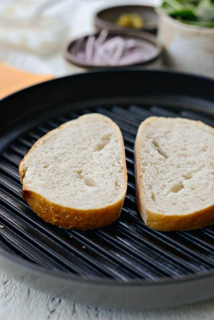 grilling bread