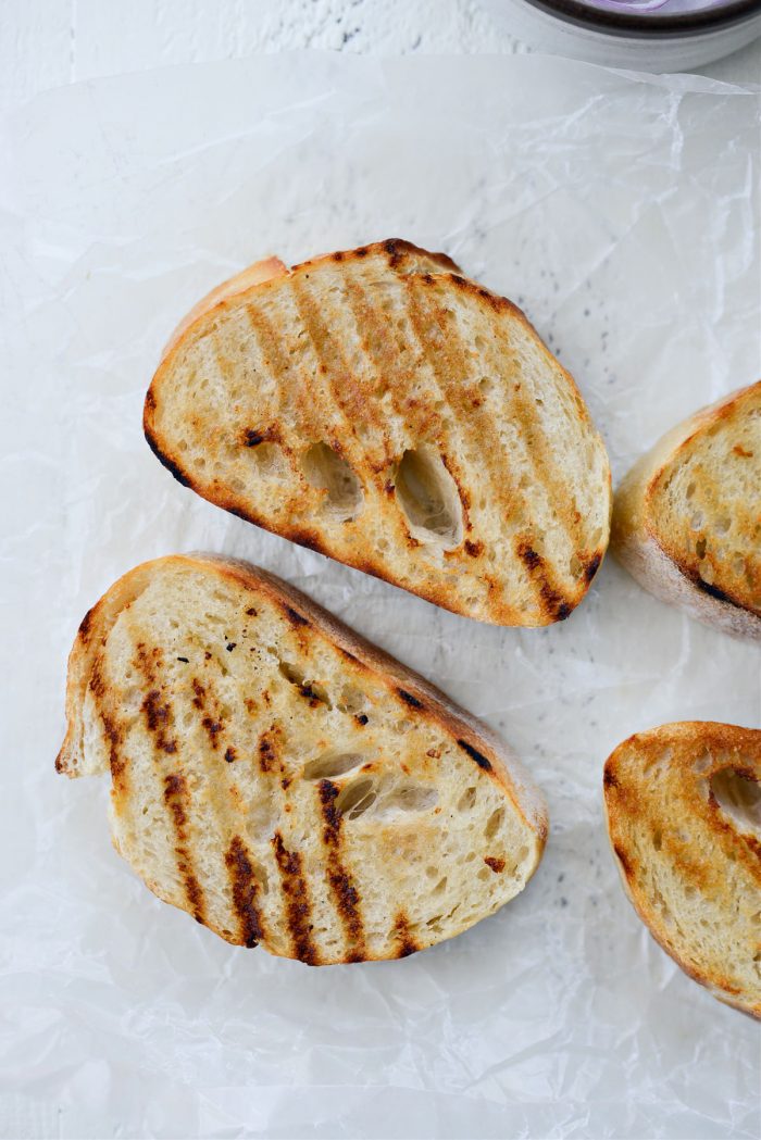 grilled bread