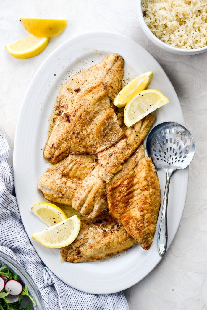 Lemon Brown Butter Perch