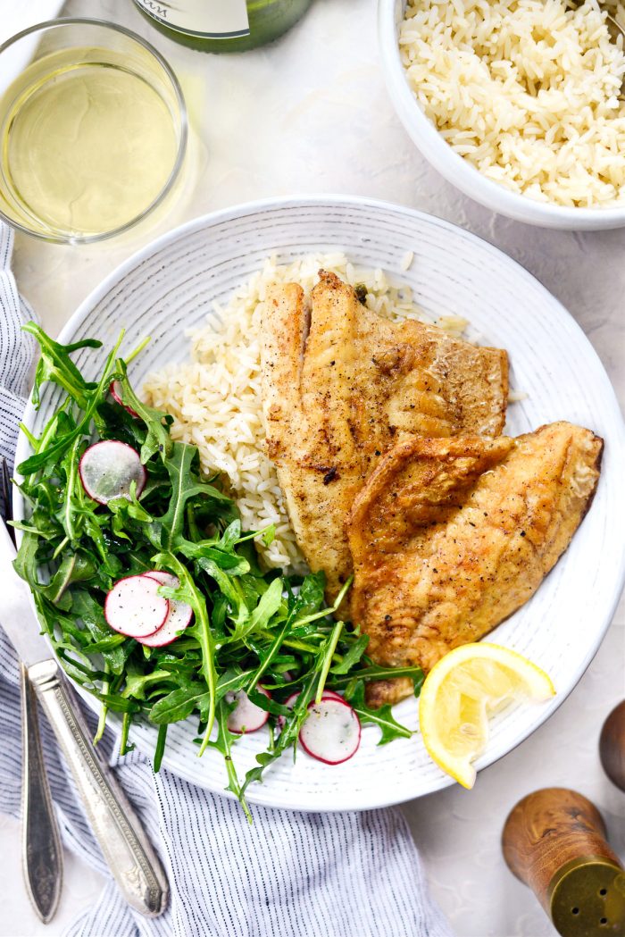 Lemon Brown Butter Perch