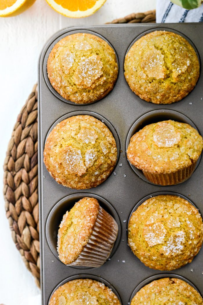 Orange Cardamom Muffins