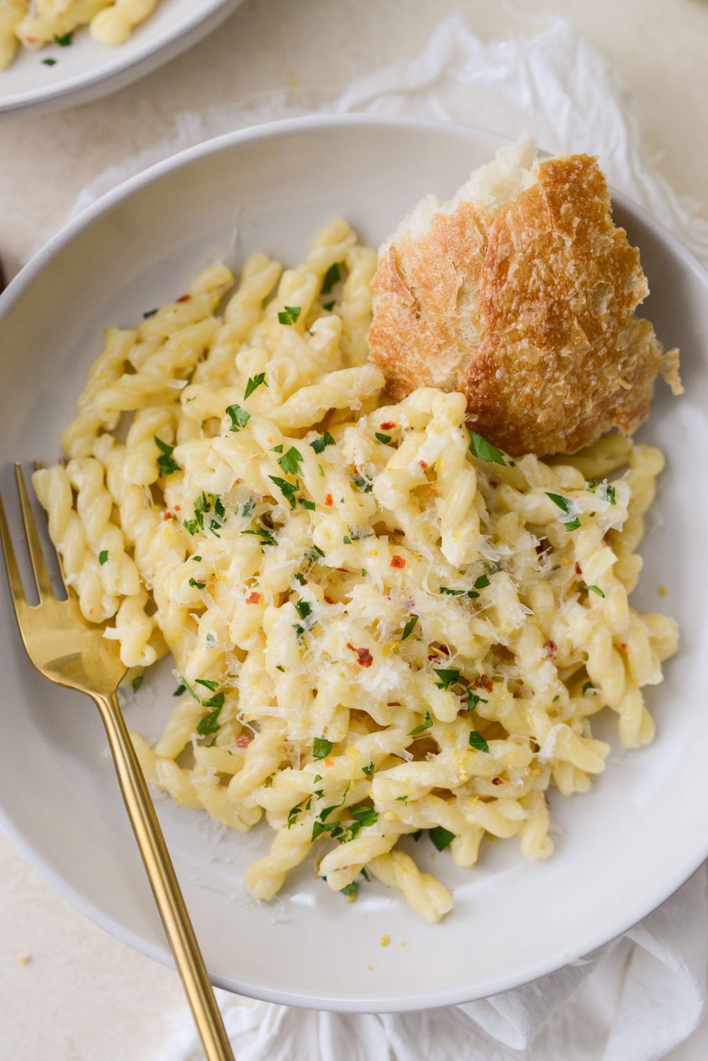 Creamy Lemon Parmesan Pasta Simply Scratch
